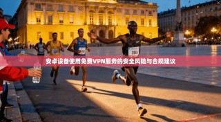 安卓设备使用免费VPN服务的安全风险与合规建议