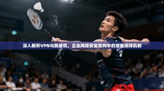 深入解析VPN与跳板机，企业网络安全架构中的双重保障机制