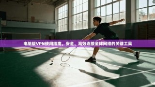 电脑版VPN使用指南，安全、高效连接全球网络的关键工具