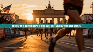 如何安全下载并使用VPN安卓版？官方渠道与注意事项全解析