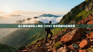 深入解析虚拟私人网络（VPN）技术原理与应用场景