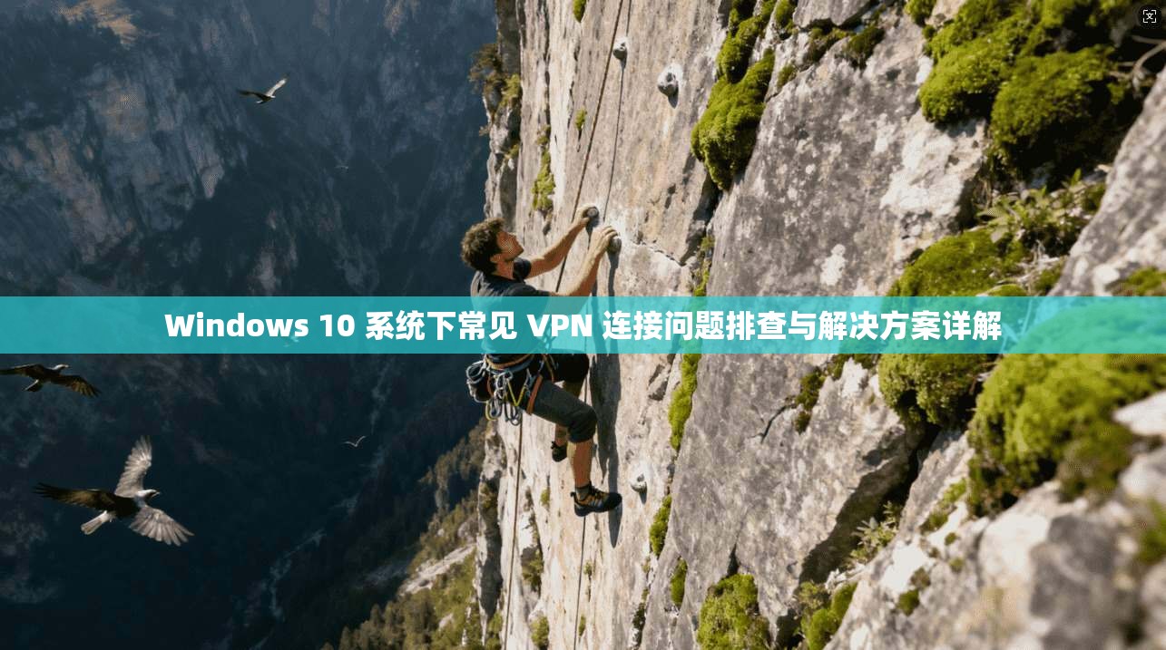 Windows 10 系统下常见 VPN 连接问题排查与解决方案详解  第1张