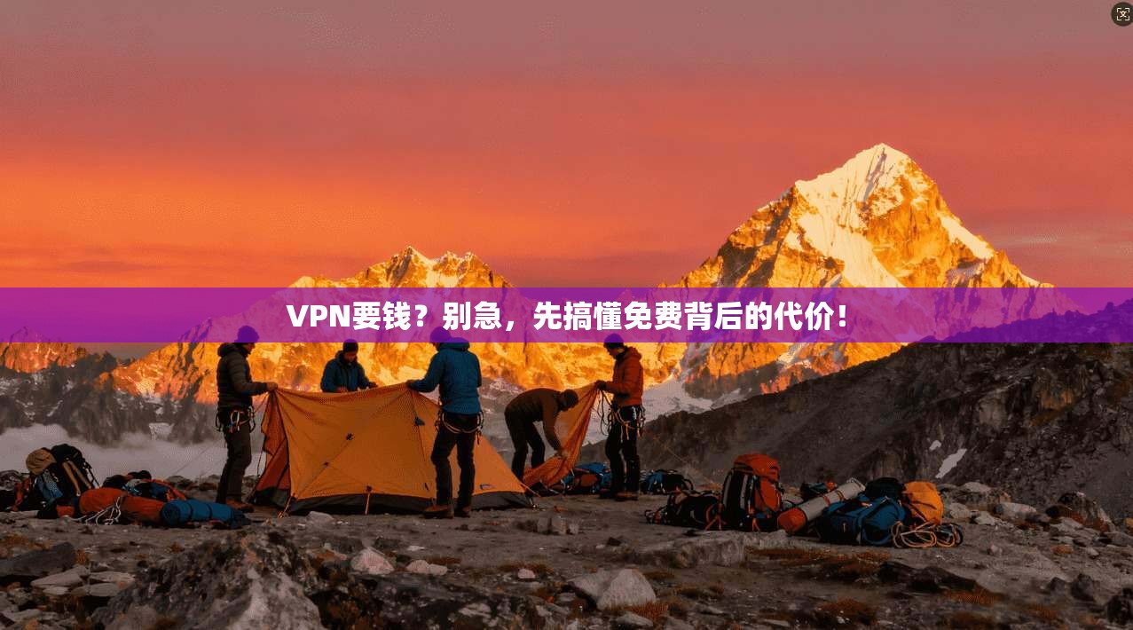 VPN要钱？别急，先搞懂免费背后的代价！  第1张