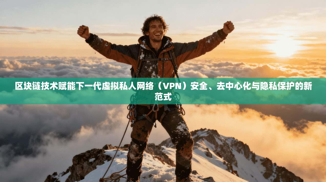区块链技术赋能下一代虚拟私人网络（VPN）安全、去中心化与隐私保护的新范式  第1张