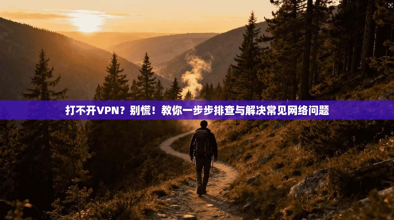 打不开VPN？别慌！教你一步步排查与解决常见网络问题  第1张