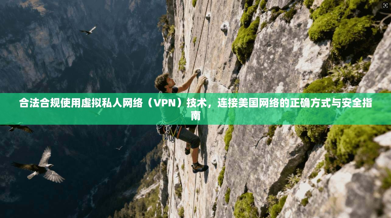 合法合规使用虚拟私人网络(VPN)技术,连接美国网络的正确方式与安全指南 第1张 合法合规使用虚拟私人网络(VPN)技术,连接美国网络的正确方式与安全指南 第1张