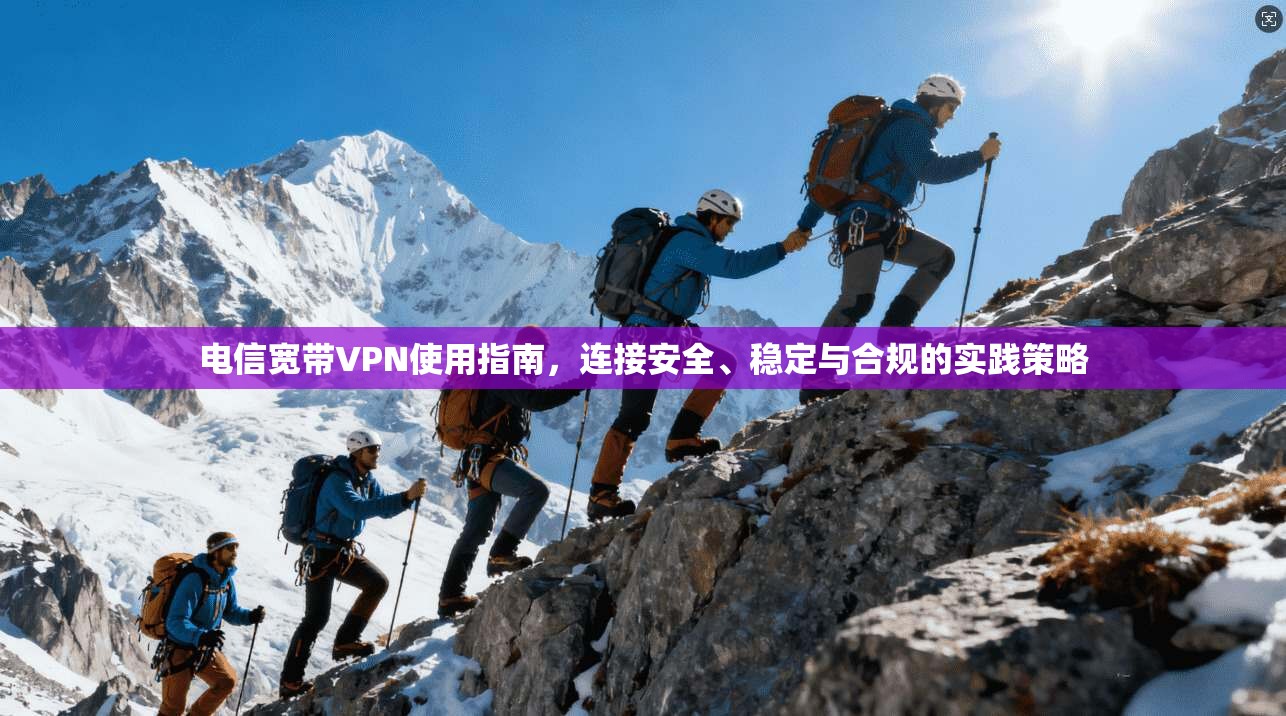 电信宽带VPN使用指南,连接安全、稳定与合规的实践策略 第1张 电信宽带VPN使用指南,连接安全、稳定与合规的实践策略 第1张