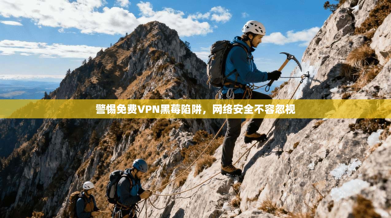 警惕免费VPN黑莓陷阱，网络安全不容忽视  第1张
