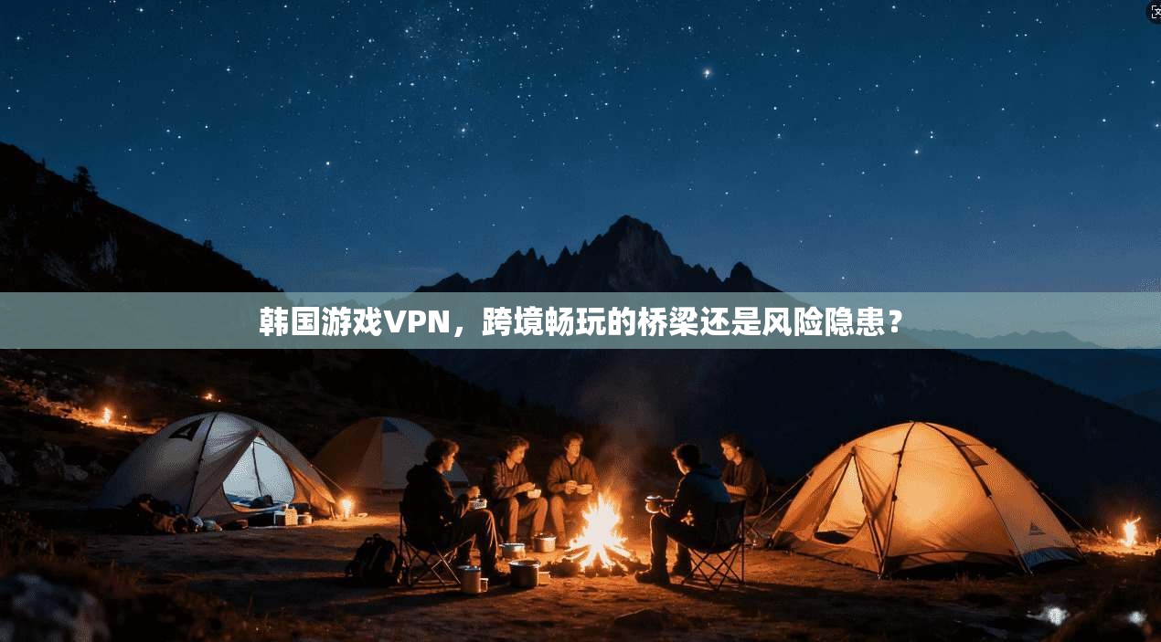 韩国游戏VPN，跨境畅玩的桥梁还是风险隐患？  第1张