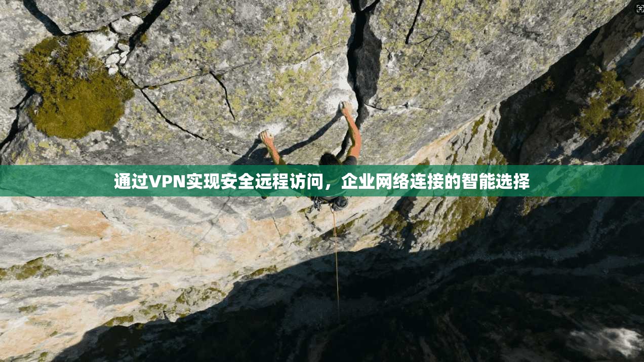 通过VPN实现安全远程访问，企业网络连接的智能选择  第1张