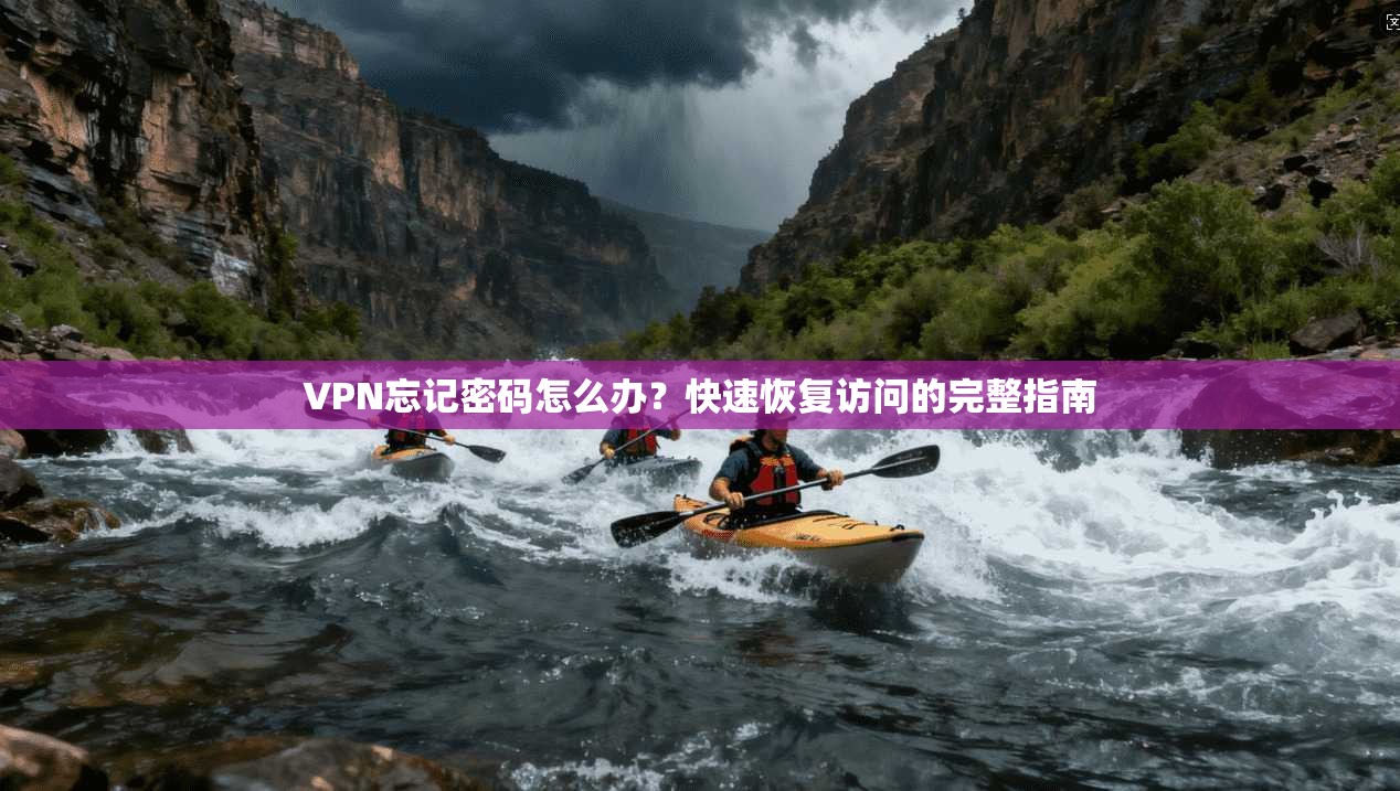 VPN忘记密码怎么办？快速恢复访问的完整指南  第1张