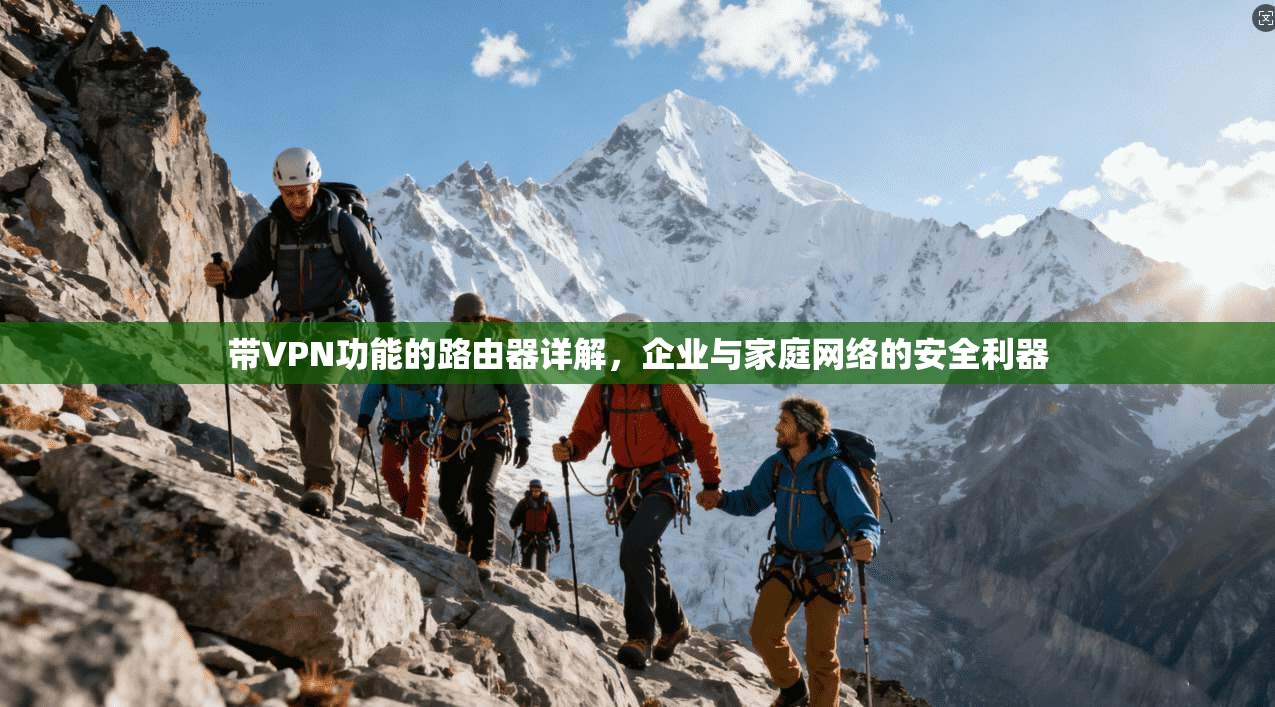 带VPN功能的路由器详解，企业与家庭网络的安全利器  第1张