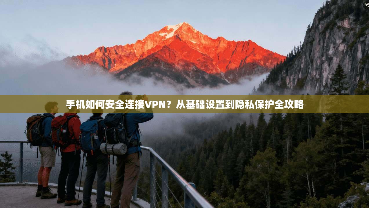手机如何安全连接VPN？从基础设置到隐私保护全攻略  第1张
