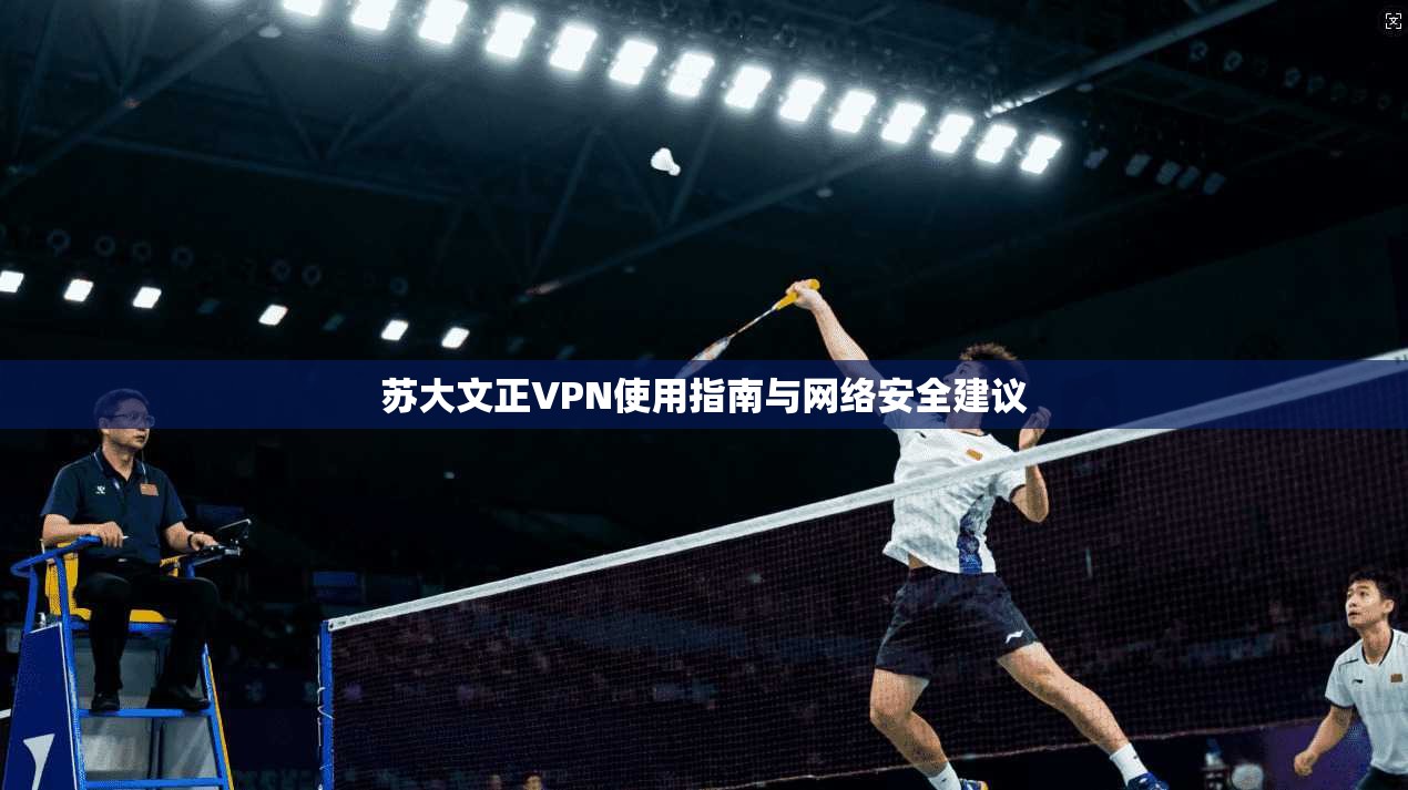 苏大文正VPN使用指南与网络安全建议  第1张