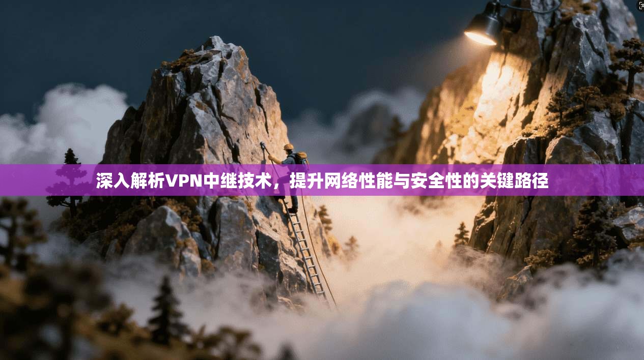 深入解析VPN中继技术，提升网络性能与安全性的关键路径