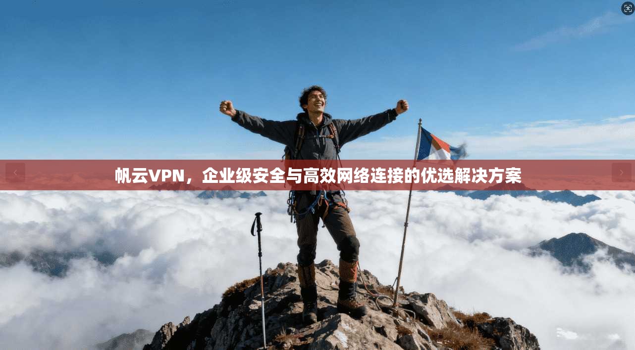 帆云VPN，企业级安全与高效网络连接的优选解决方案