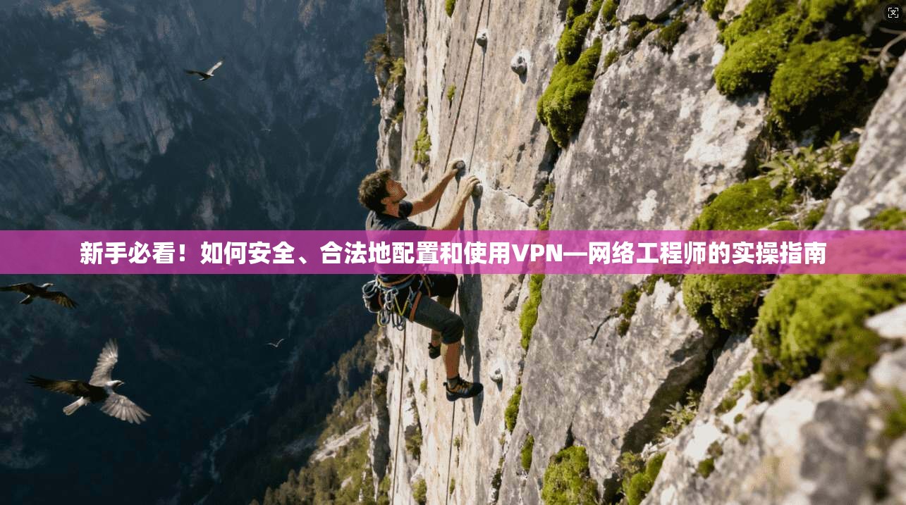 新手必看！如何安全、合法地配置和使用VPN—网络工程师的实操指南