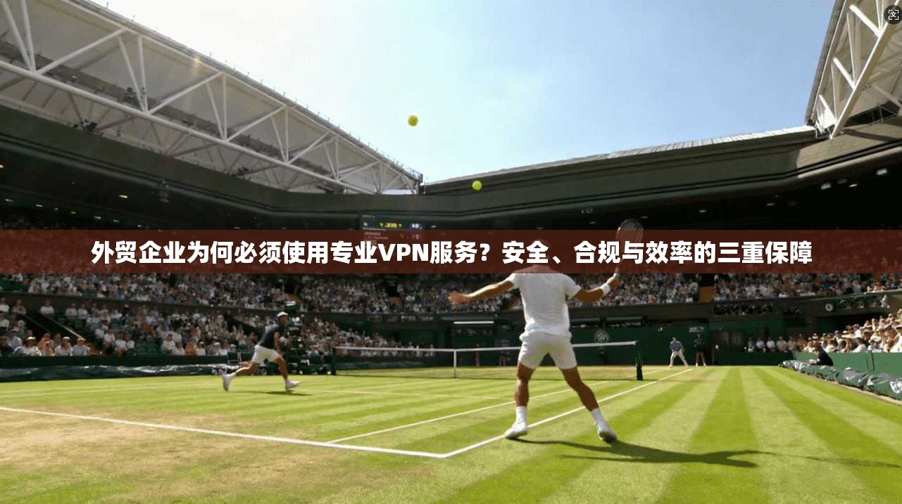 外贸企业为何必须使用专业VPN服务?安全、合规与效率的三重保障 外贸企业为何必须使用专业VPN服务?安全、合规与效率的三重保障