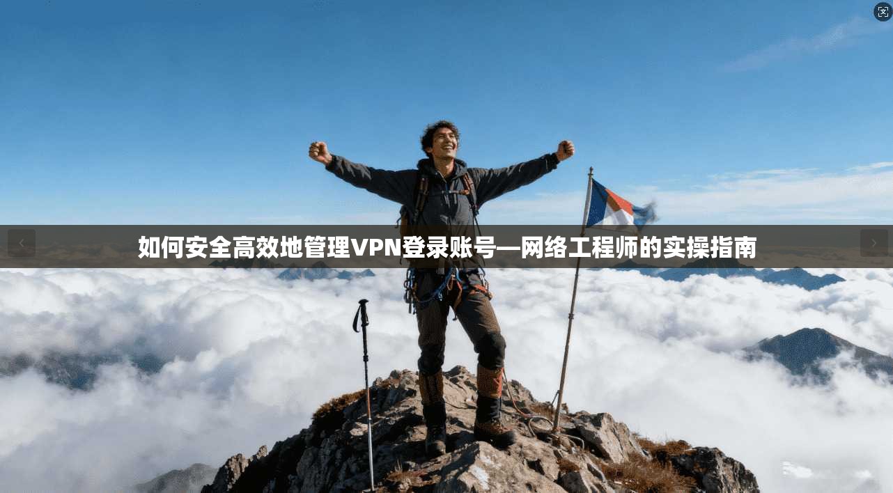 如何安全高效地管理VPN登录账号—网络工程师的实操指南