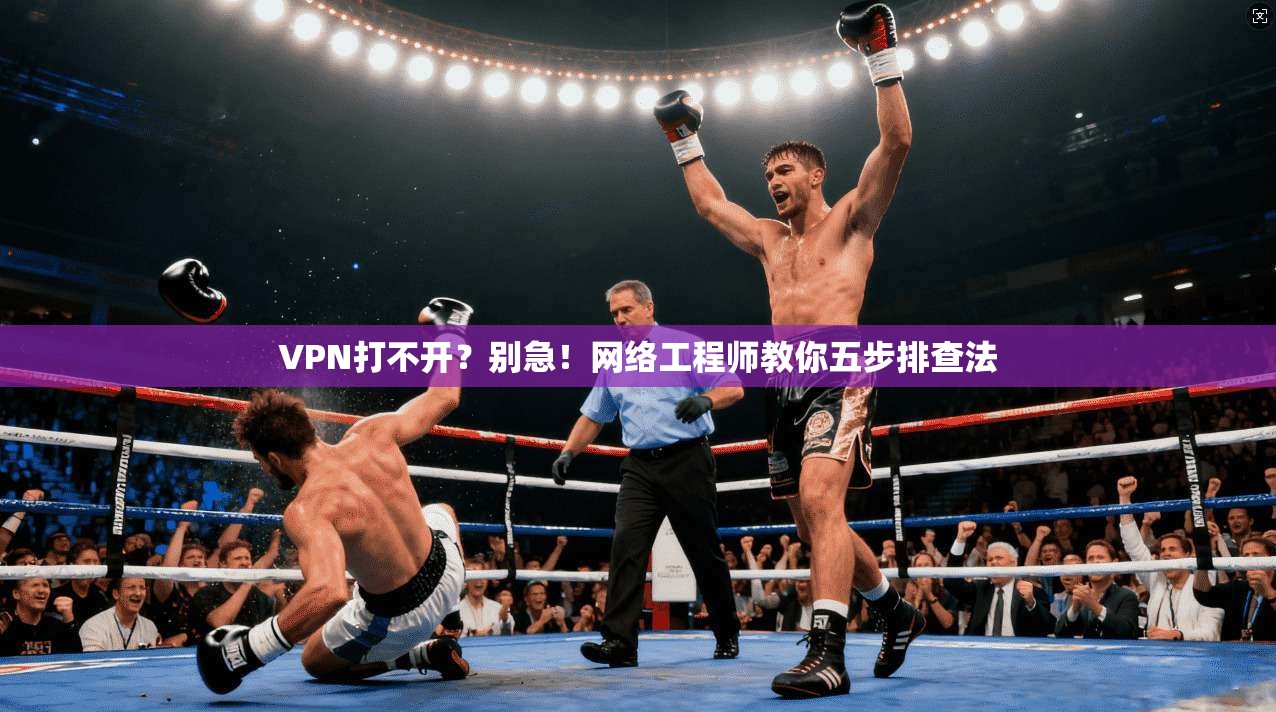 VPN打不开？别急！网络工程师教你五步排查法