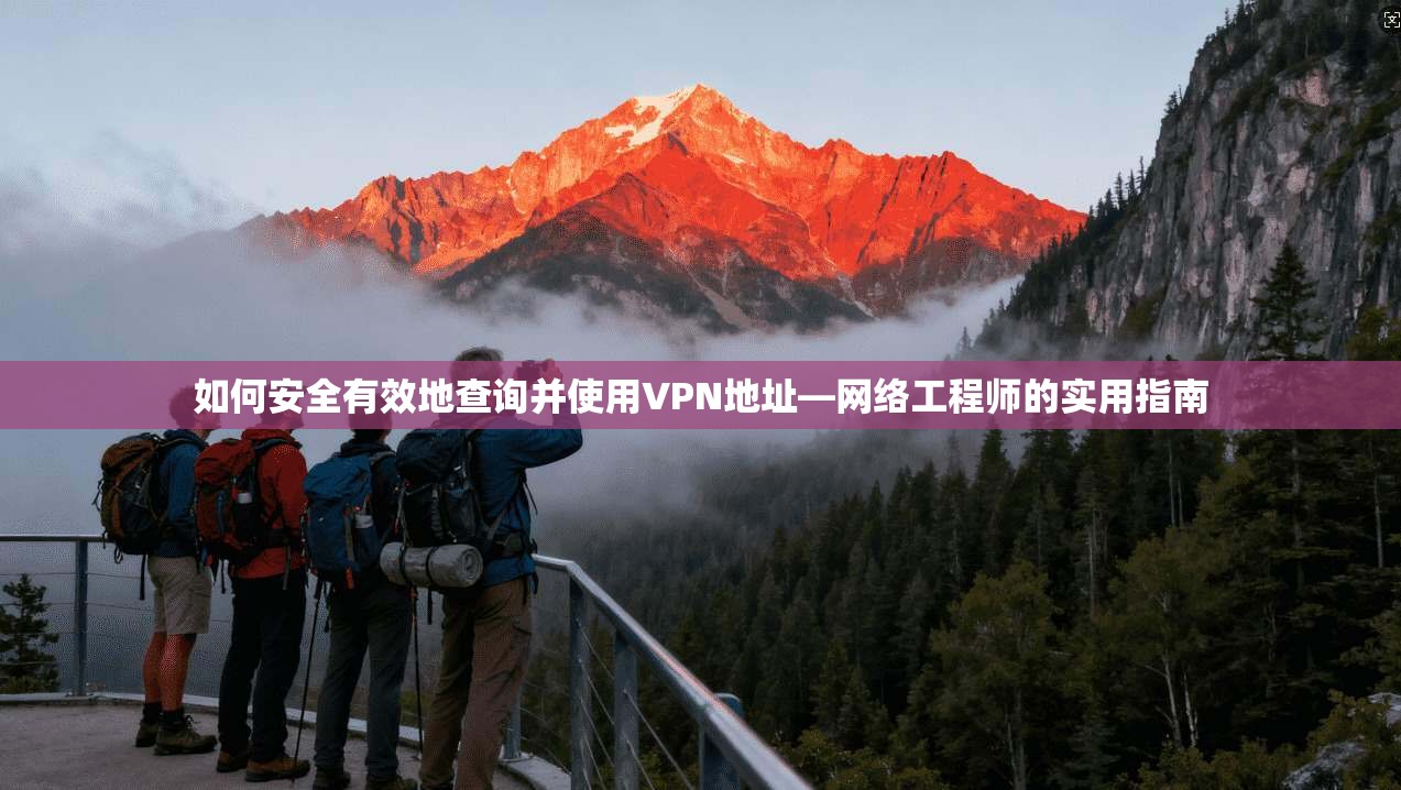 如何安全有效地查询并使用VPN地址—网络工程师的实用指南