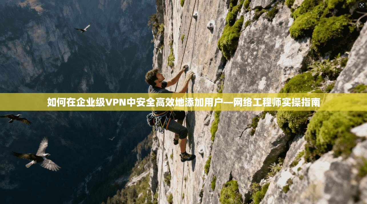 如何在企业级VPN中安全高效地添加用户—网络工程师实操指南 如何在企业级VPN中安全高效地添加用户—网络工程师实操指南