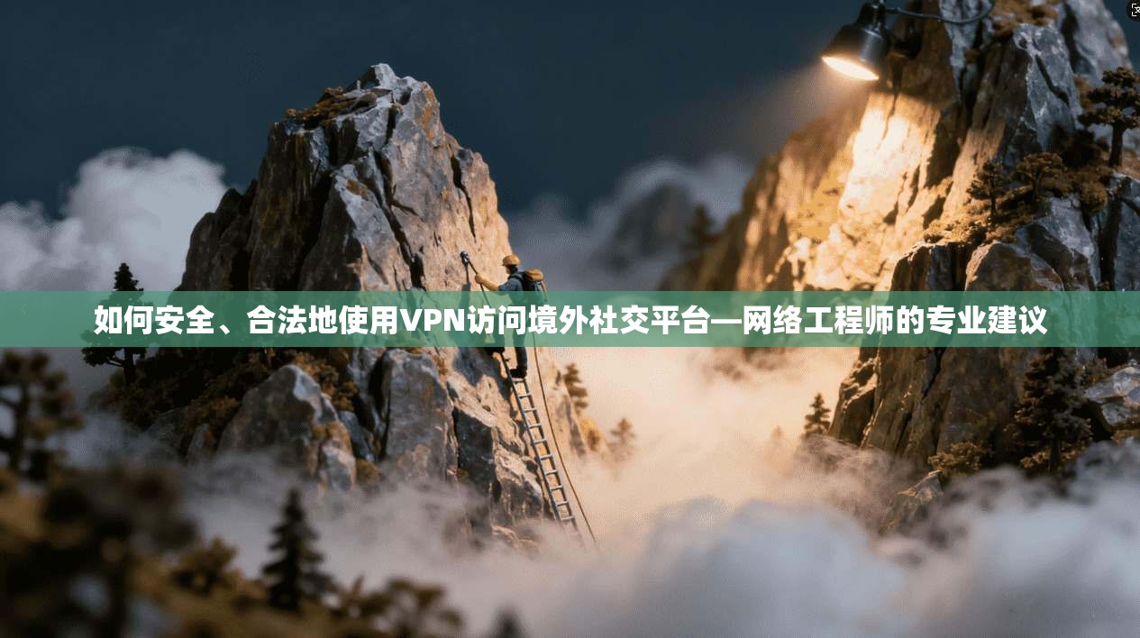 如何安全、合法地使用VPN访问境外社交平台—网络工程师的专业建议