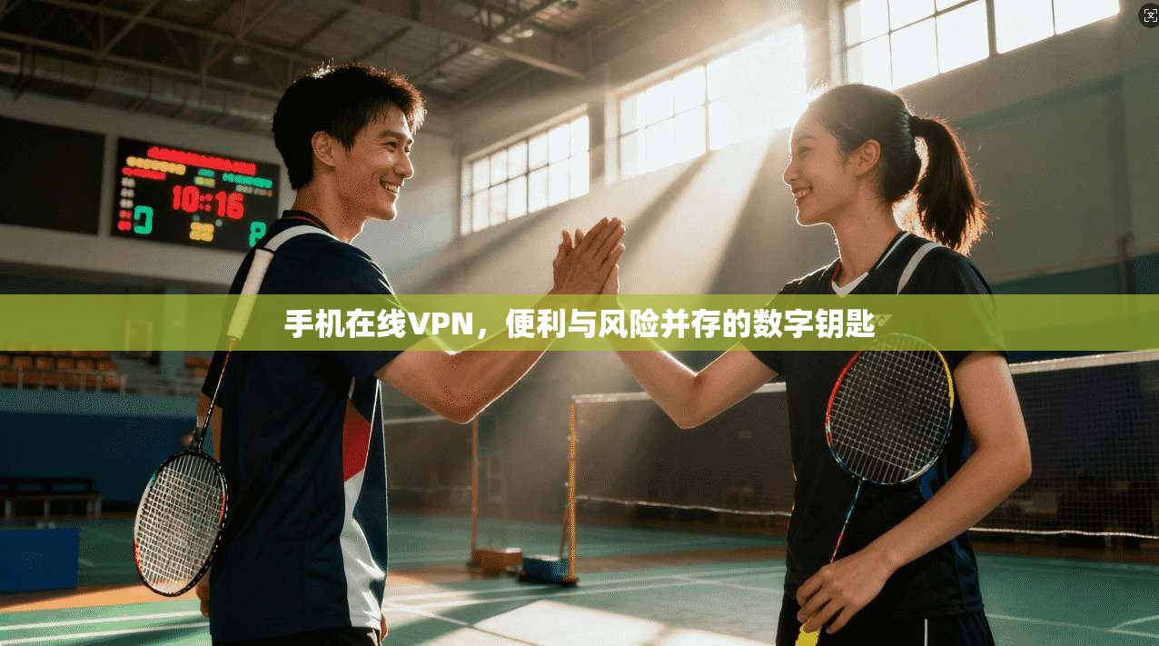 手机在线VPN，便利与风险并存的数字钥匙