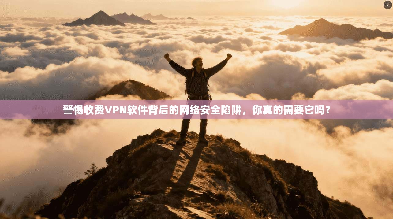 警惕收费VPN软件背后的网络安全陷阱，你真的需要它吗？