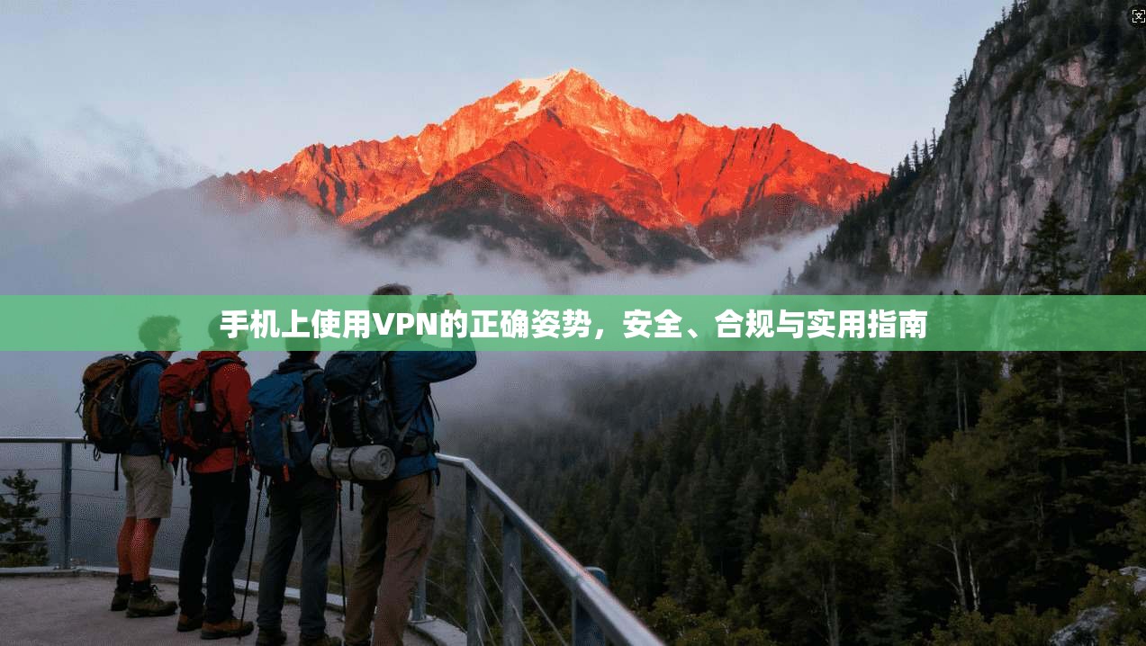 手机上使用VPN的正确姿势，安全、合规与实用指南