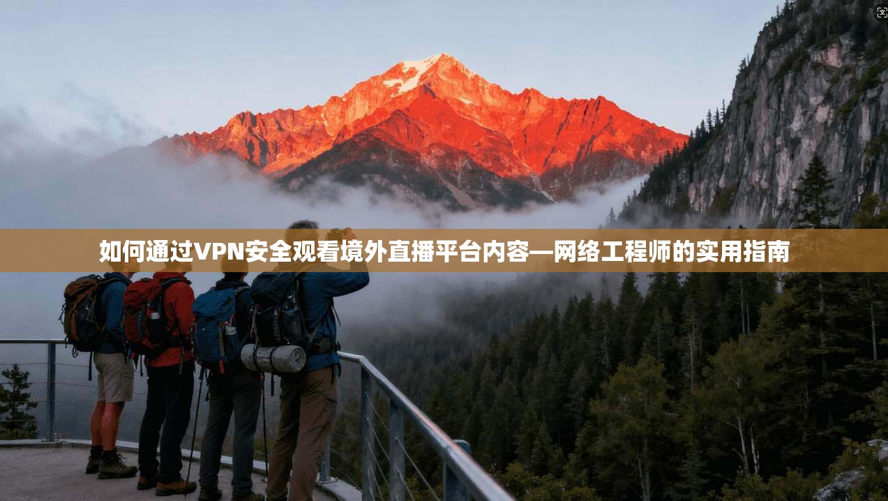 如何通过VPN安全观看境外直播平台内容—网络工程师的实用指南