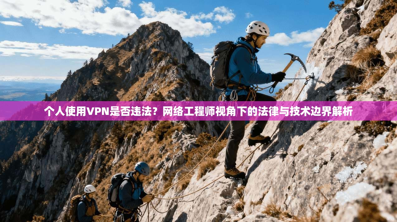 个人使用VPN是否违法？网络工程师视角下的法律与技术边界解析