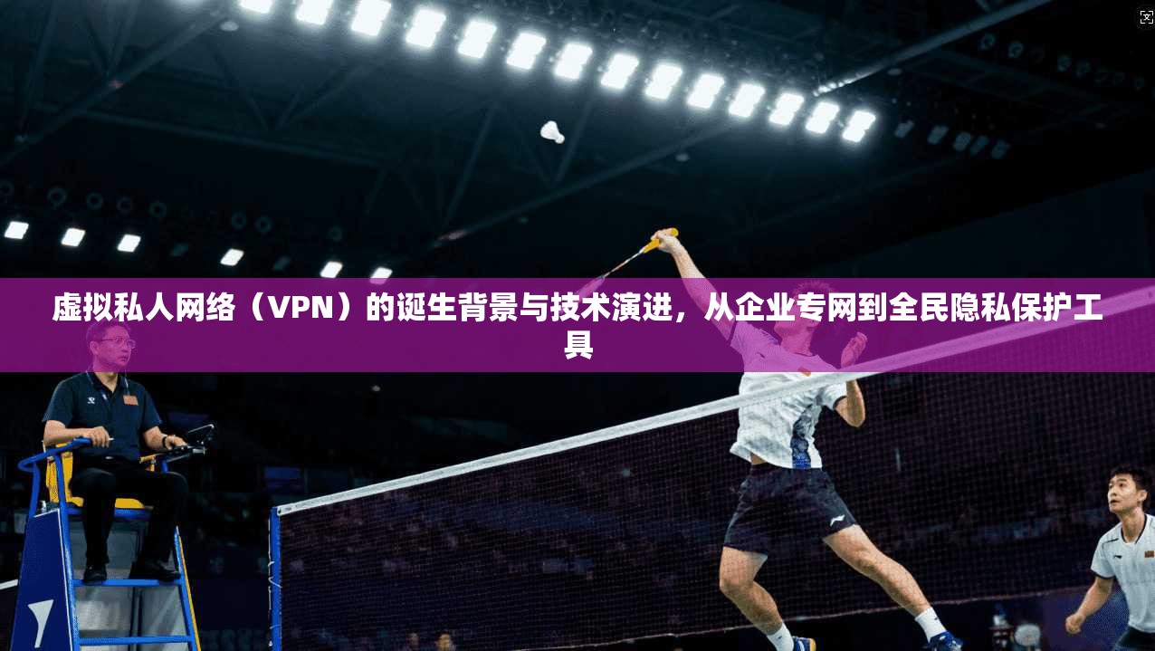 虚拟私人网络（VPN）的诞生背景与技术演进，从企业专网到全民隐私保护工具