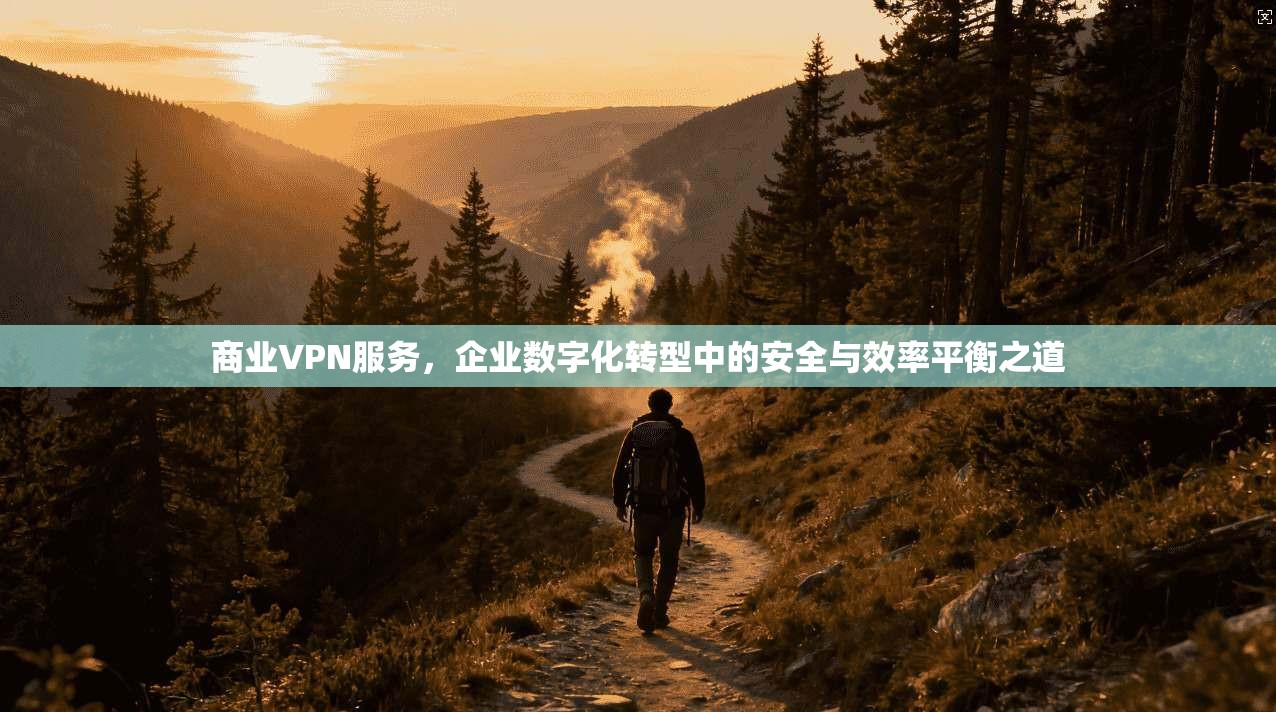 商业VPN服务，企业数字化转型中的安全与效率平衡之道