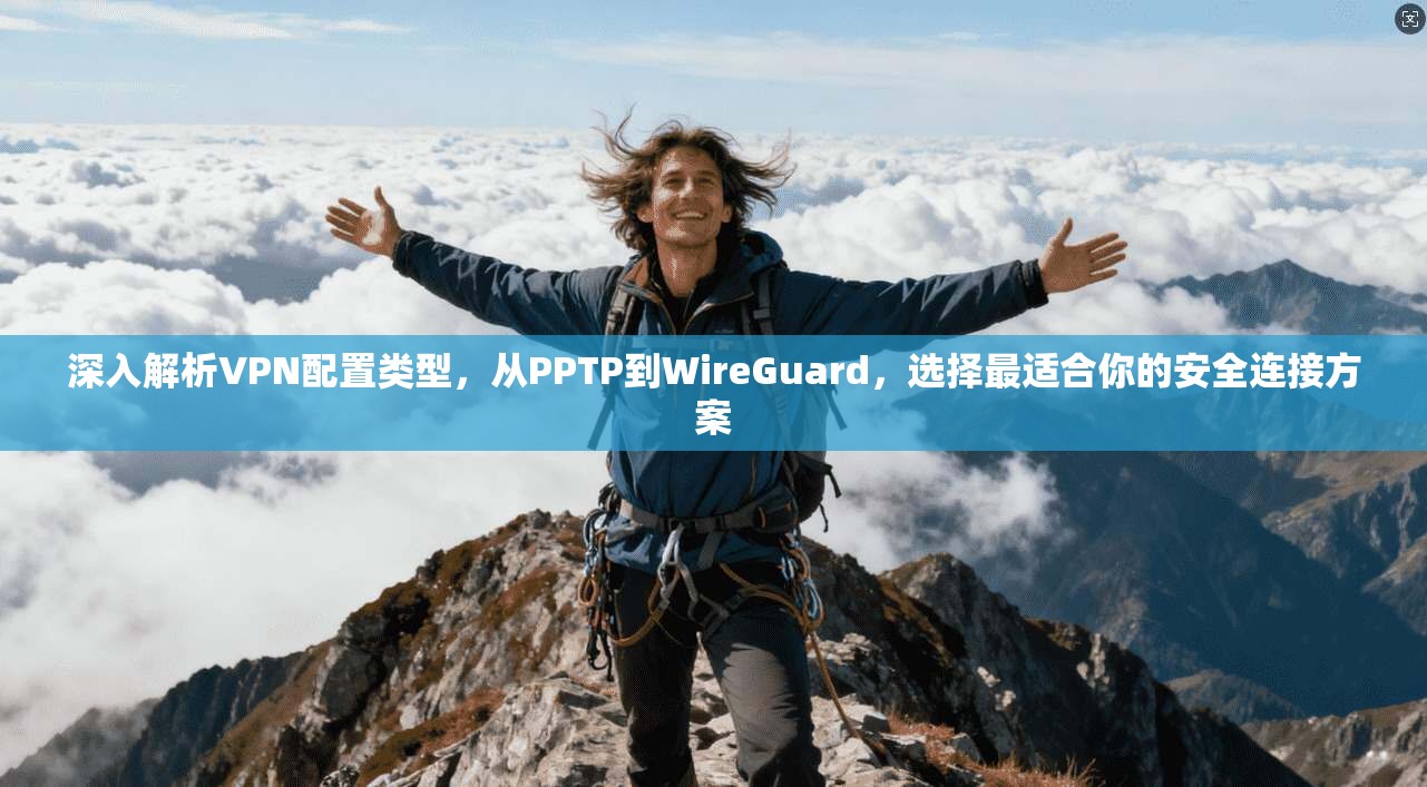 深入解析VPN配置类型，从PPTP到WireGuard，选择最适合你的安全连接方案