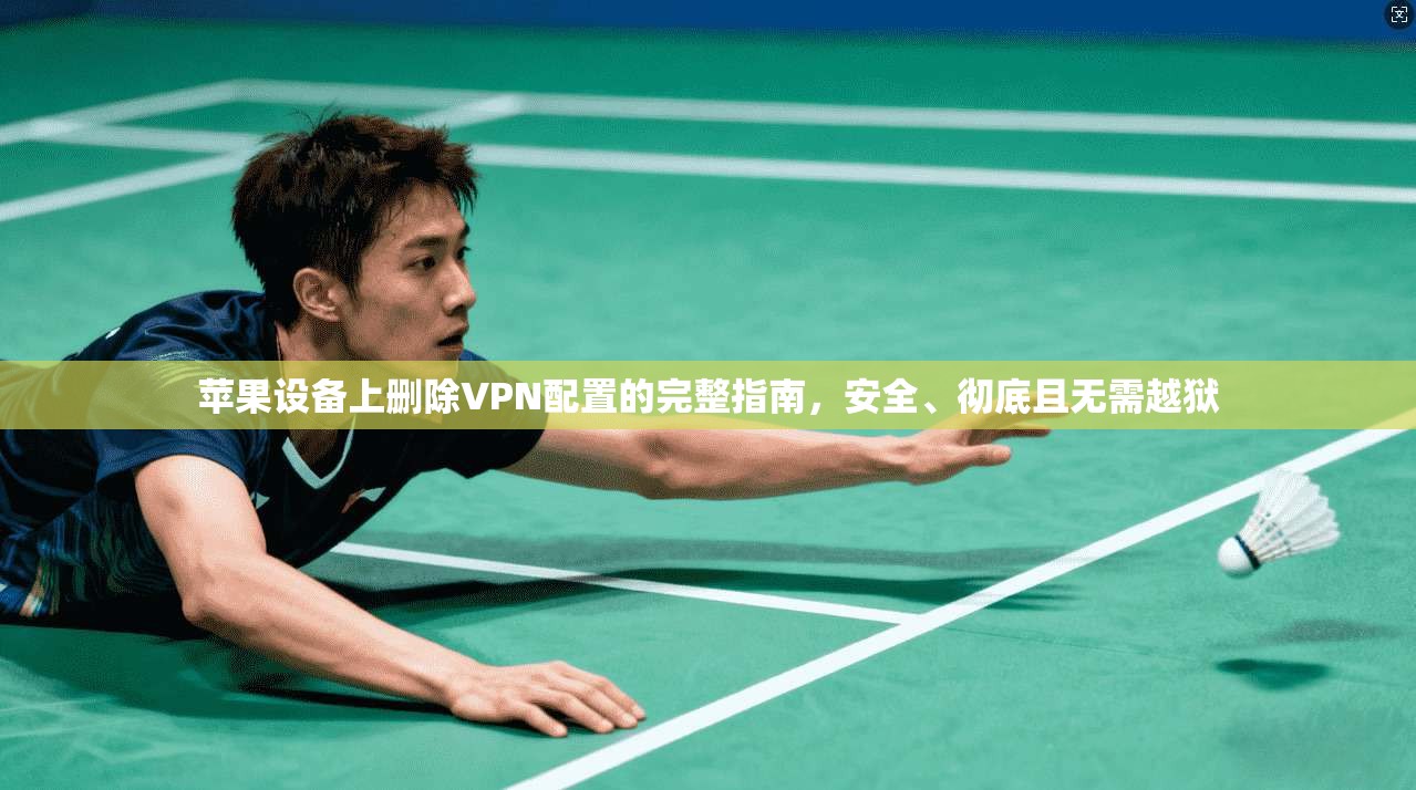 苹果设备上删除VPN配置的完整指南,安全、彻底且无需越狱 苹果设备上删除VPN配置的完整指南,安全、彻底且无需越狱
