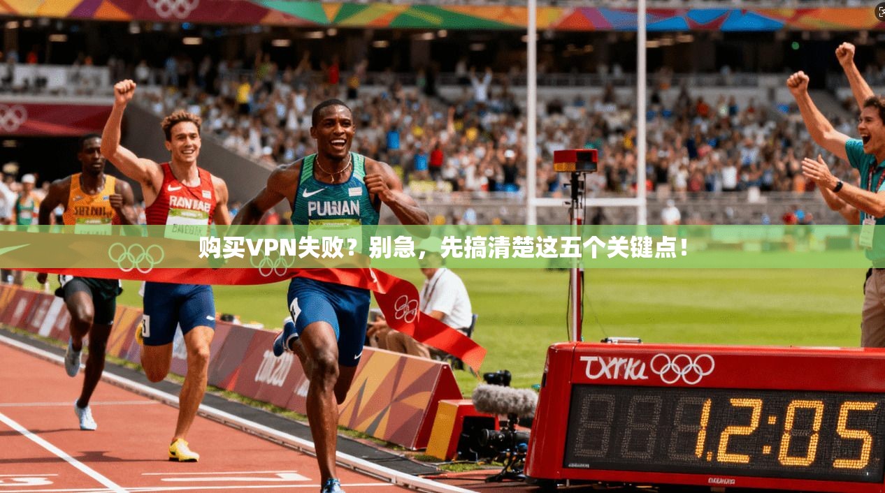 购买VPN失败？别急，先搞清楚这五个关键点！
