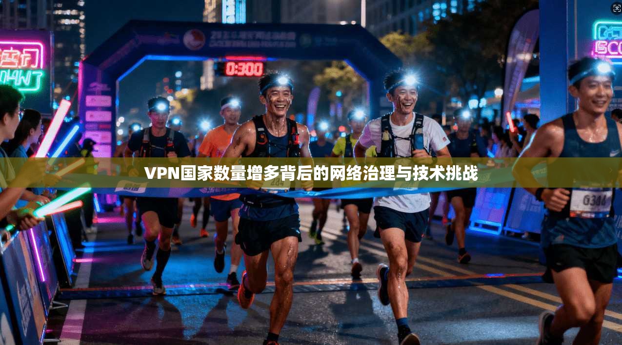 VPN国家数量增多背后的网络治理与技术挑战
