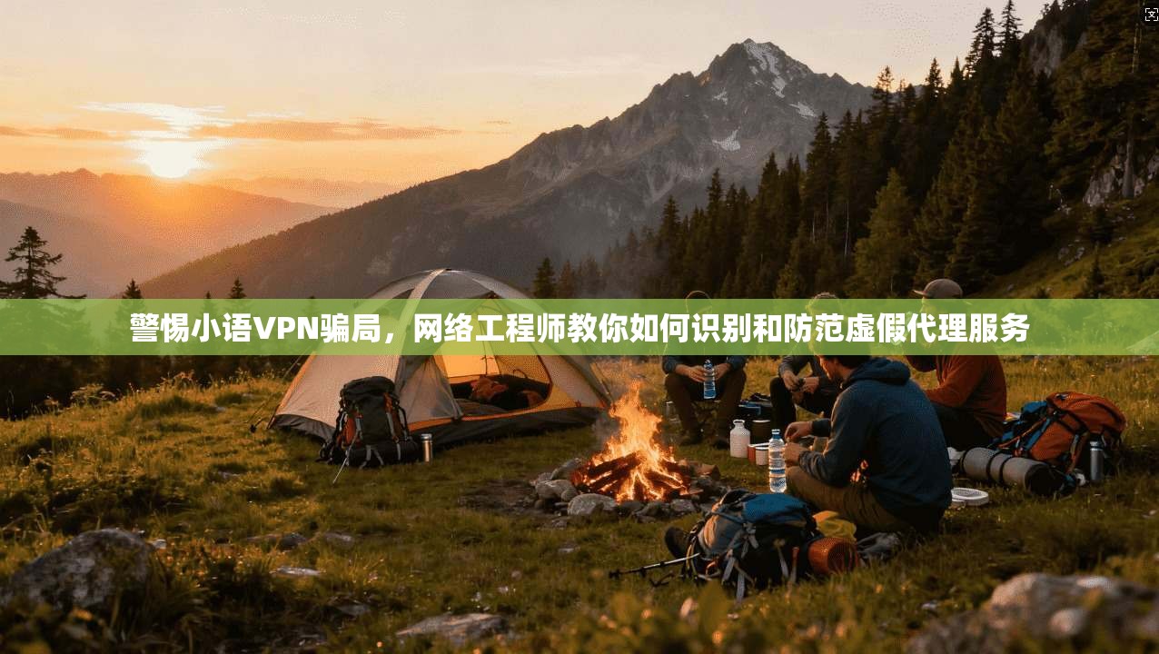 警惕小语VPN骗局，网络工程师教你如何识别和防范虚假代理服务