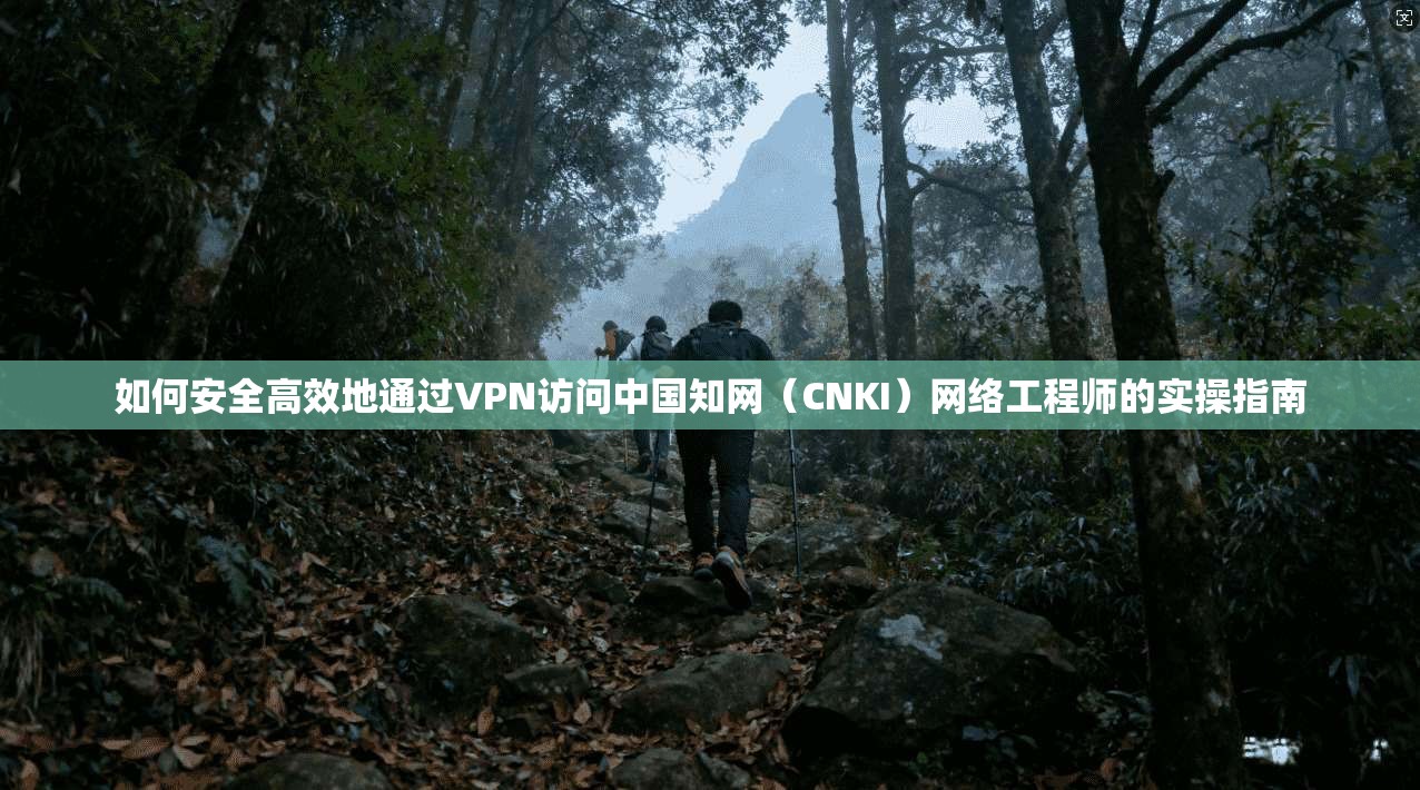 如何安全高效地通过VPN访问中国知网（CNKI）网络工程师的实操指南