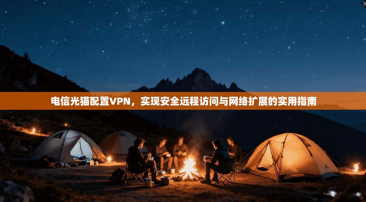 电信光猫配置VPN，实现安全远程访问与网络扩展的实用指南