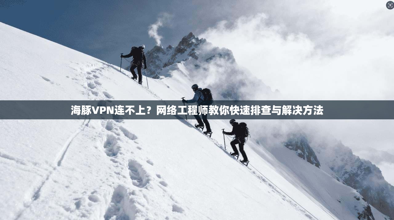 海豚VPN连不上？网络工程师教你快速排查与解决方法