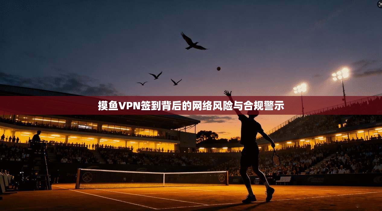 摸鱼VPN签到背后的网络风险与合规警示