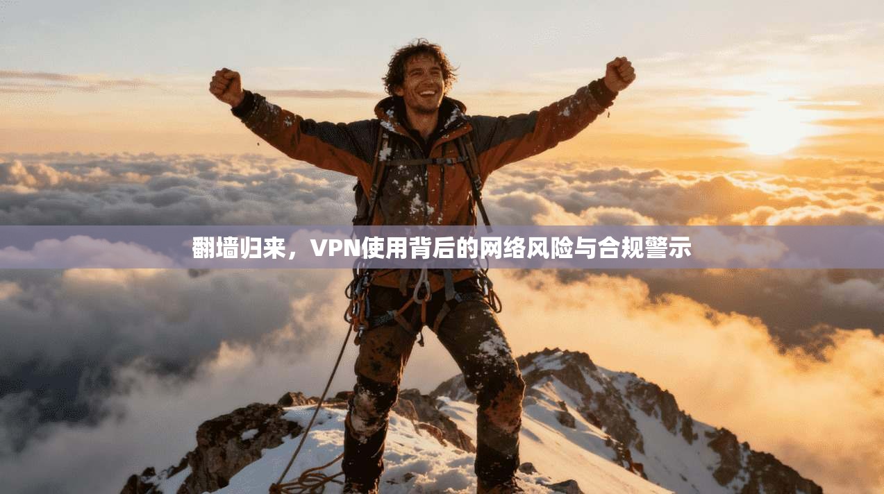 翻墙归来，VPN使用背后的网络风险与合规警示