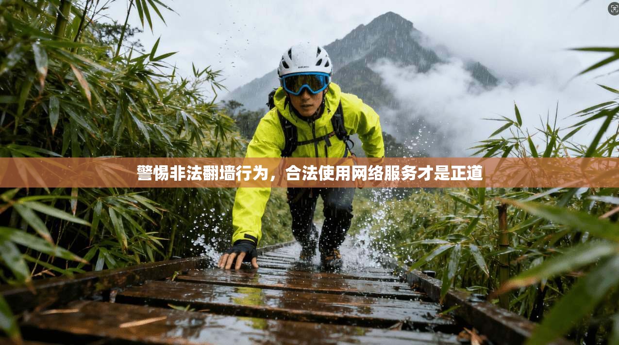 警惕非法翻墙行为,合法使用网络服务才是正道