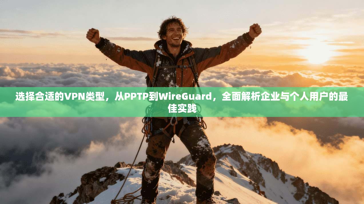 选择合适的VPN类型，从PPTP到WireGuard，全面解析企业与个人用户的最佳实践