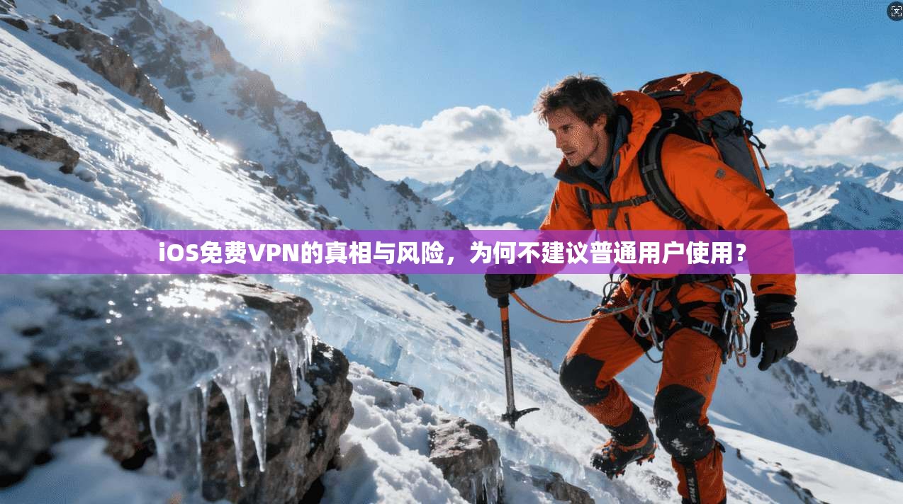iOS免费VPN的真相与风险,为何不建议普通用户使用?