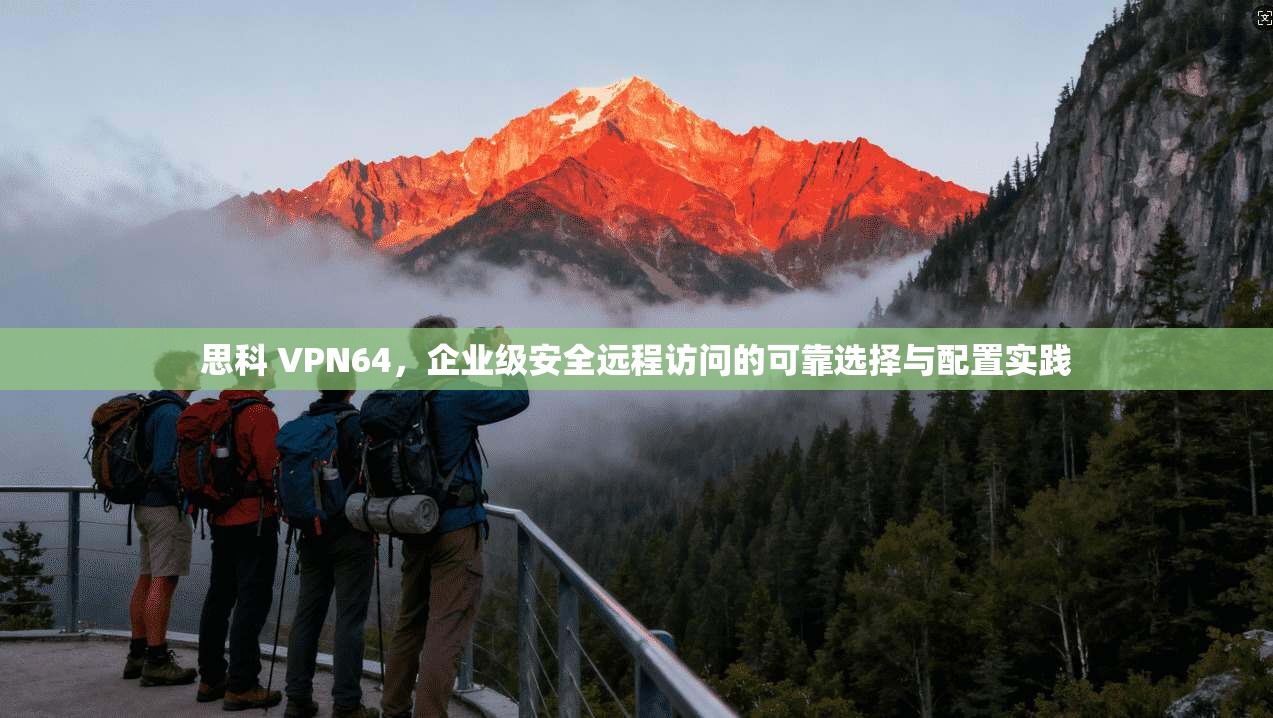思科 VPN64，企业级安全远程访问的可靠选择与配置实践