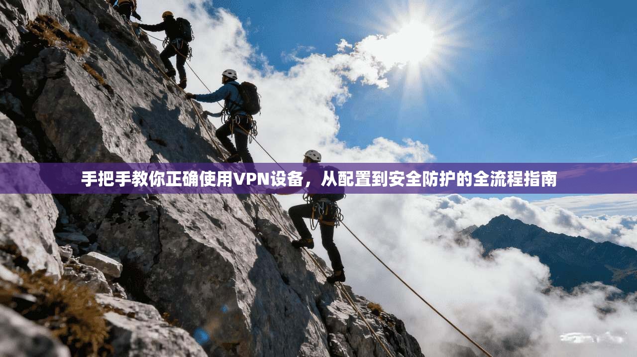 手把手教你正确使用VPN设备,从配置到安全防护的全流程指南