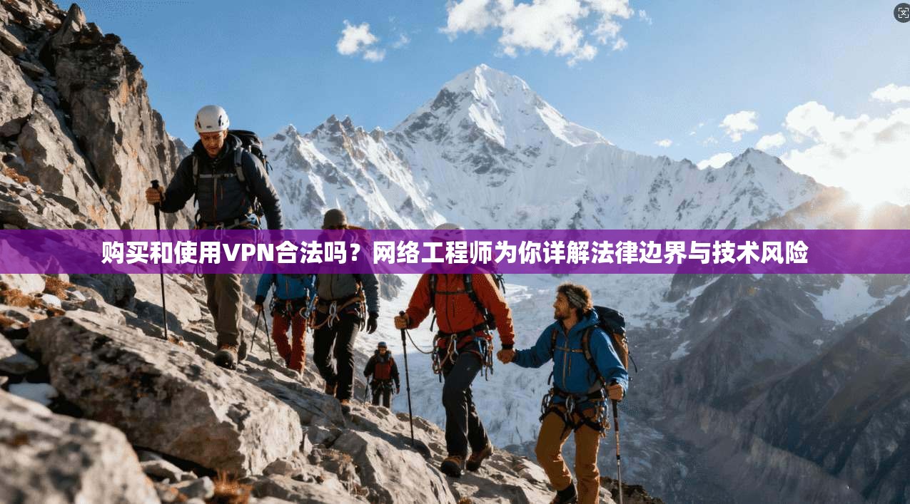 购买和使用VPN合法吗？网络工程师为你详解法律边界与技术风险